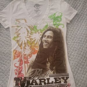 *New* Bob Marley, One Love, One Heart T shirt, Catch A Fire, WM Sz M